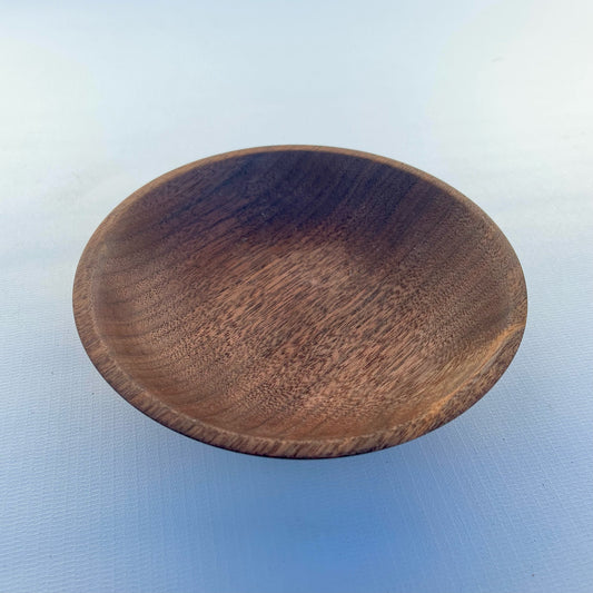 Walnut Hardwood Tensor Ring Communion Bowl (#4)