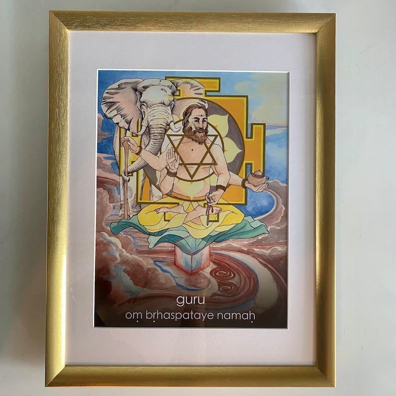 Nine Planets Artwork Series | Mantra Oracle Cards Prints