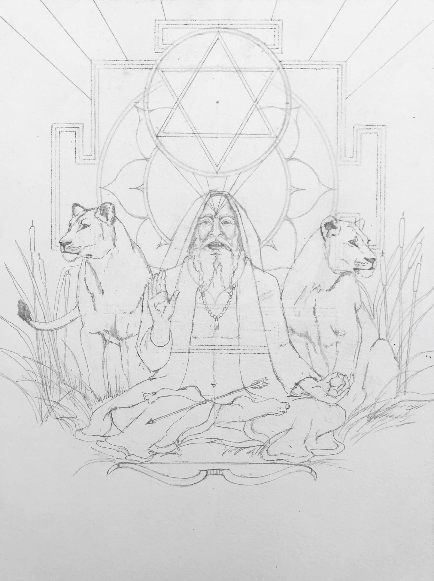 Budha (Mercury) | Mantra Oracle Art Print | Om Budhāya Namaha