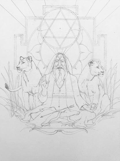 Budha (Mercury) | Mantra Oracle Art Print | Om Budhāya Namaha