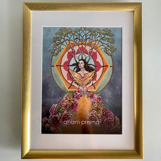 Aham Prema | Mantra Oracle Art Print
